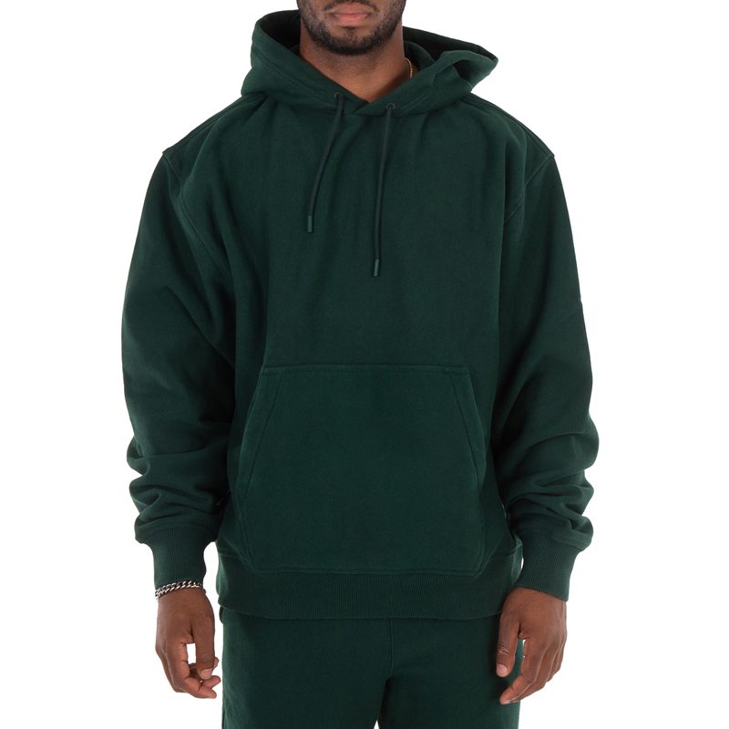 EKD Drawstring Cotton Hoodie_Ivy
