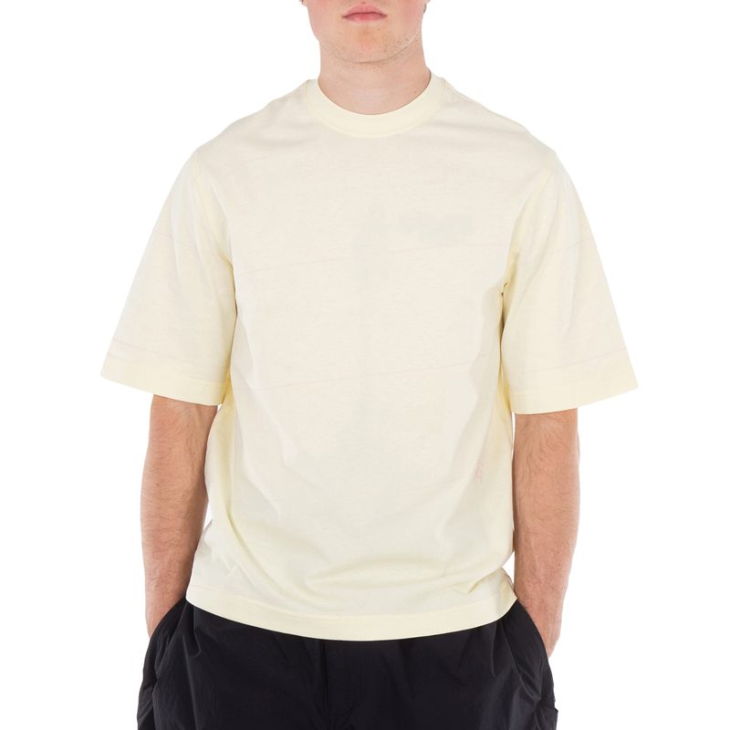 Striped Logo-Embroidered T-Shirt_Sherbet