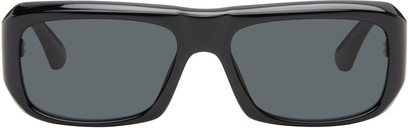Black SL 869 Logo Sunglasses 262418M134015