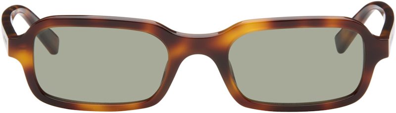 Brown SL 908 Sunglasses 262418M134016