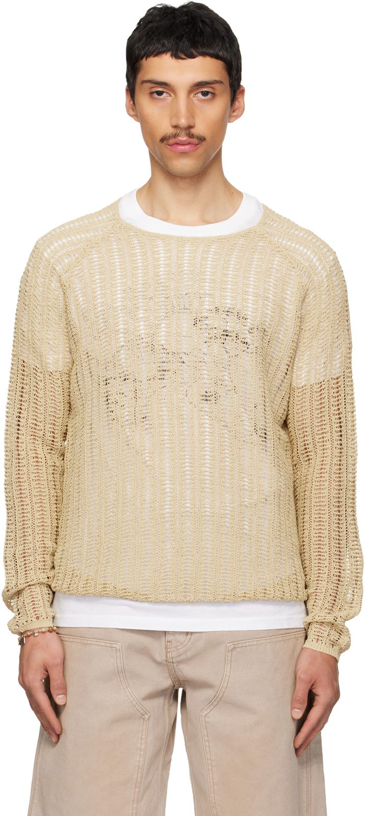 Beige Vassilli Sweater 261600M201010