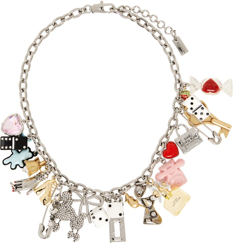The Sticker Charm Statement Necklace 261190F023000