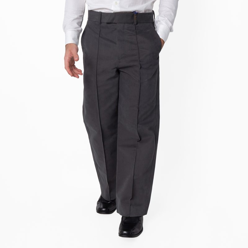 Cotton Nylon Tailored Trousers