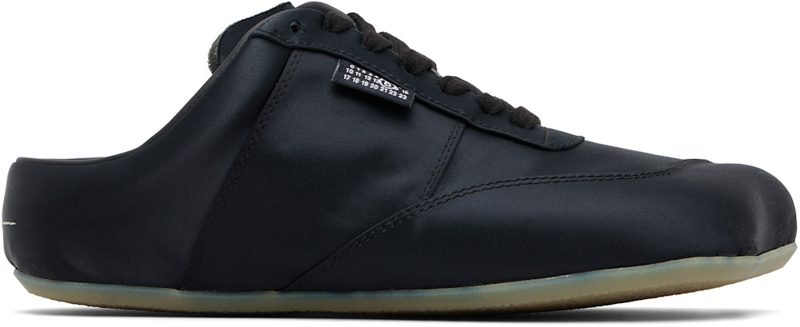 Black Satin Factory Sneakers 261188F128007