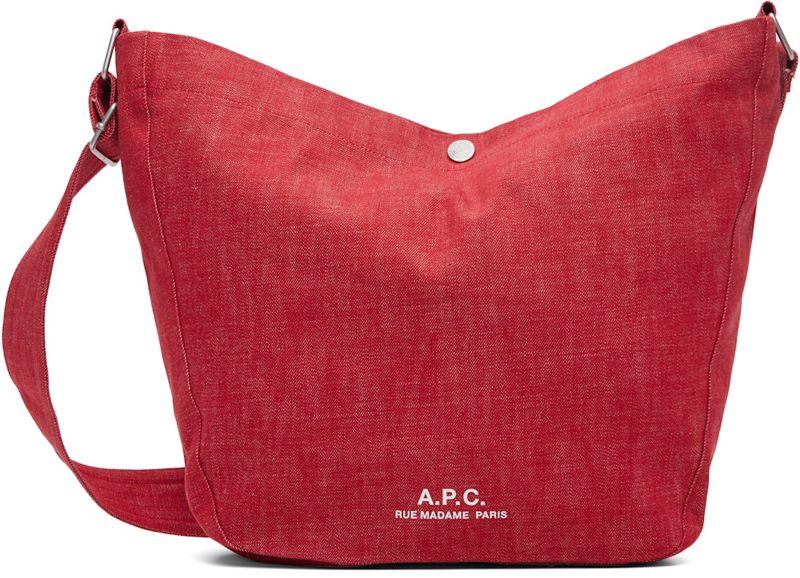 Red Journal Satchel 261252M170031