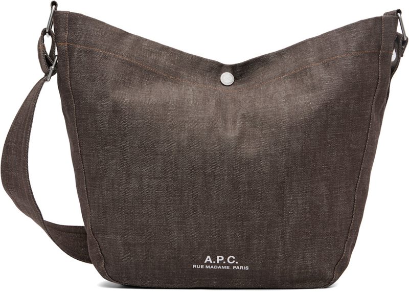 Brown Journal Satchel 261252M170032