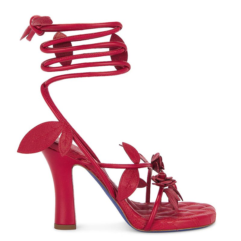 Ivy Flora Heeled Wrap Sandals