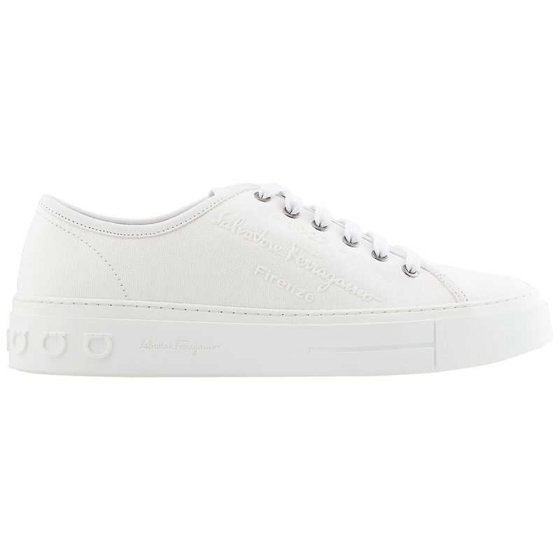 Salvatore Mens Mediterr Low Cut Sneakers In White