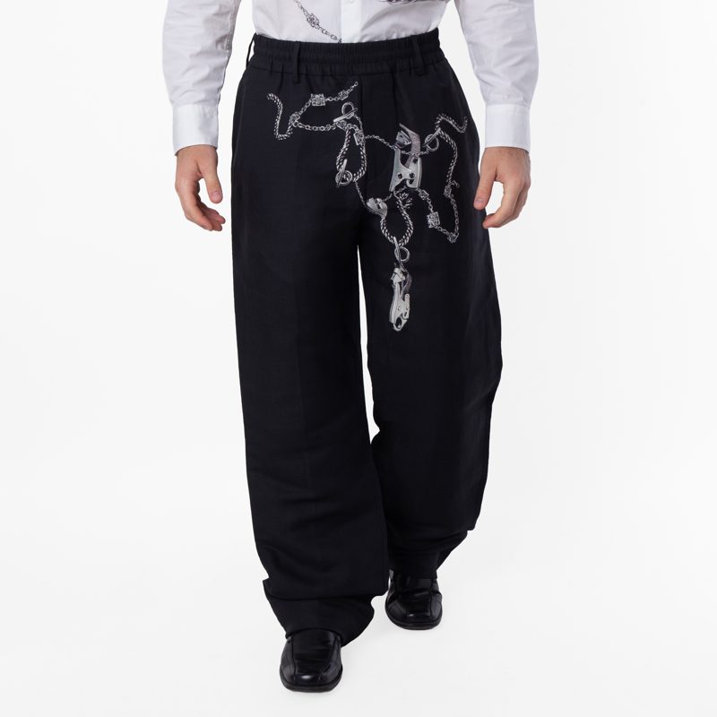 Knight Hardware Canvas Tailored Trousers