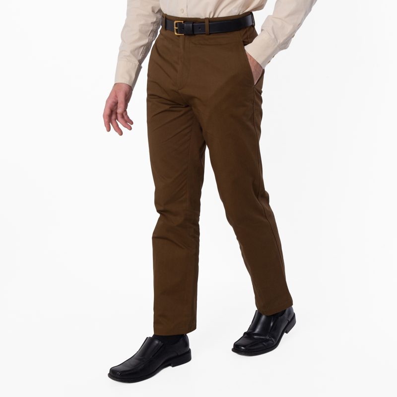 EKD Embroidered Cotton Chinos