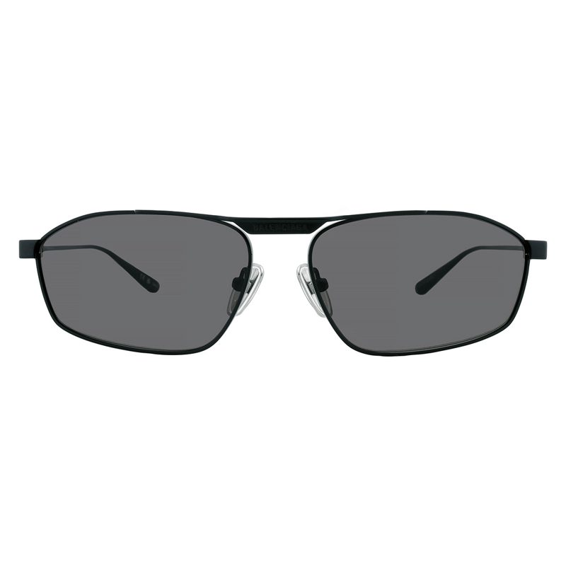 Grey Rectangular Mens Sunglasses BB0416S 001 63