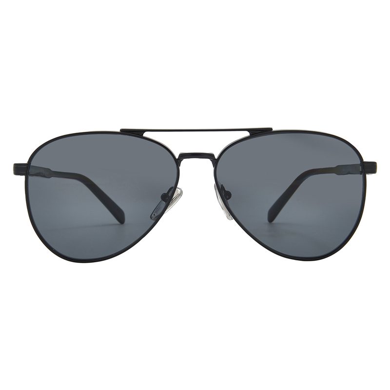 Polarized Dark Grey Pilot Mens Sunglasses PR A58S 1AB5Z1 61