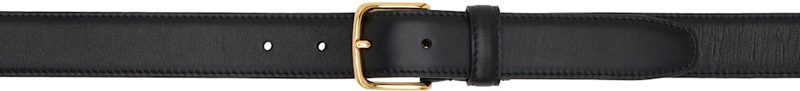 The Row Black Classic Belt 251359F001002