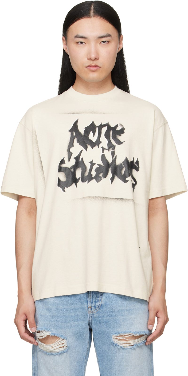 ์คํํ์ดํธ Gothic Logo T-shirt 262129M213005