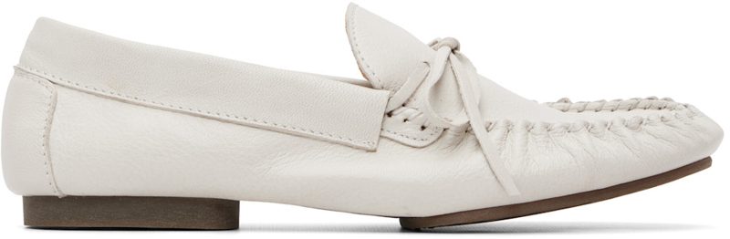 White Les Mocassins Souples Loafers 261252F121002
