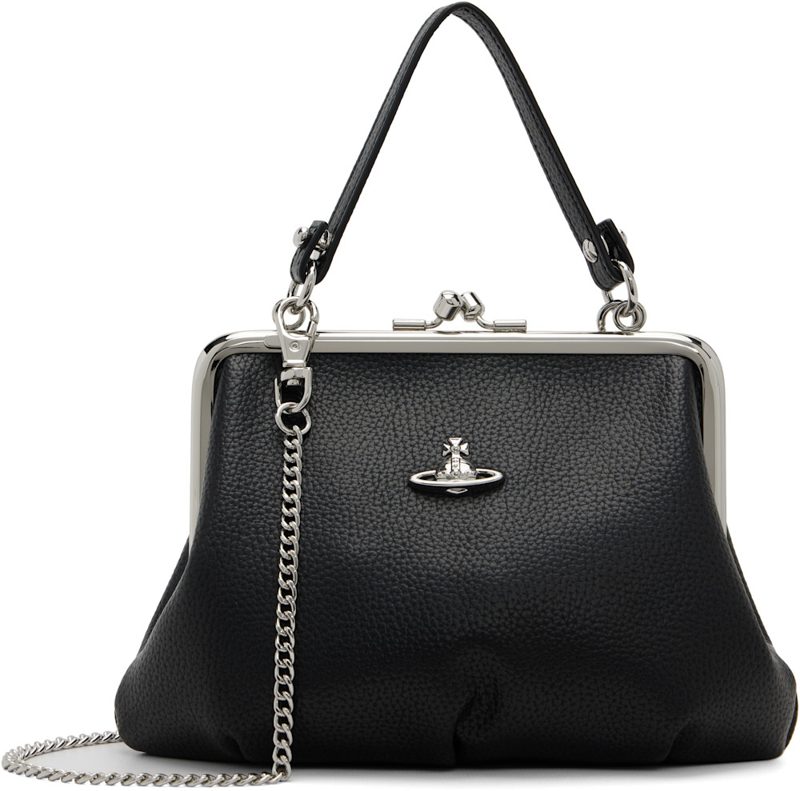 Black Granny Frame Bag 261314F046044