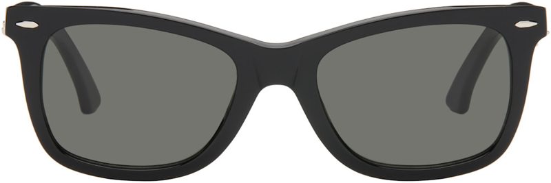 Black Square-Frame Sunglasses 261129F005002