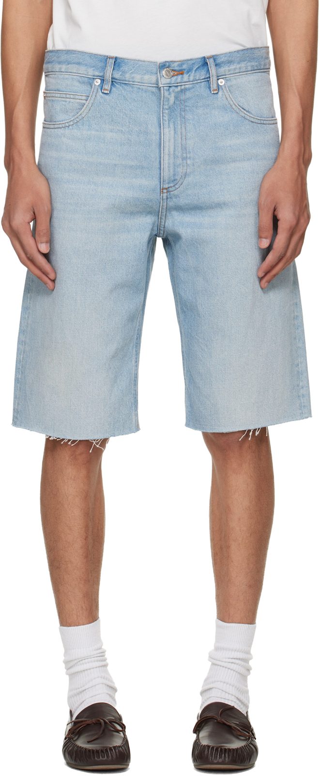 Blue Sam Denim Bermuda Shorts 261252M193007