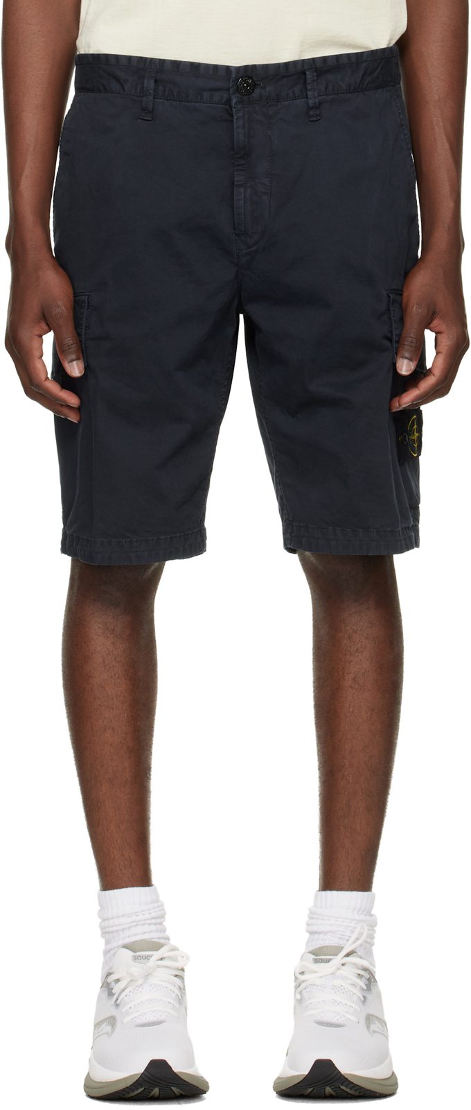 Navy L100018 Cargo Shorts 261828M193005