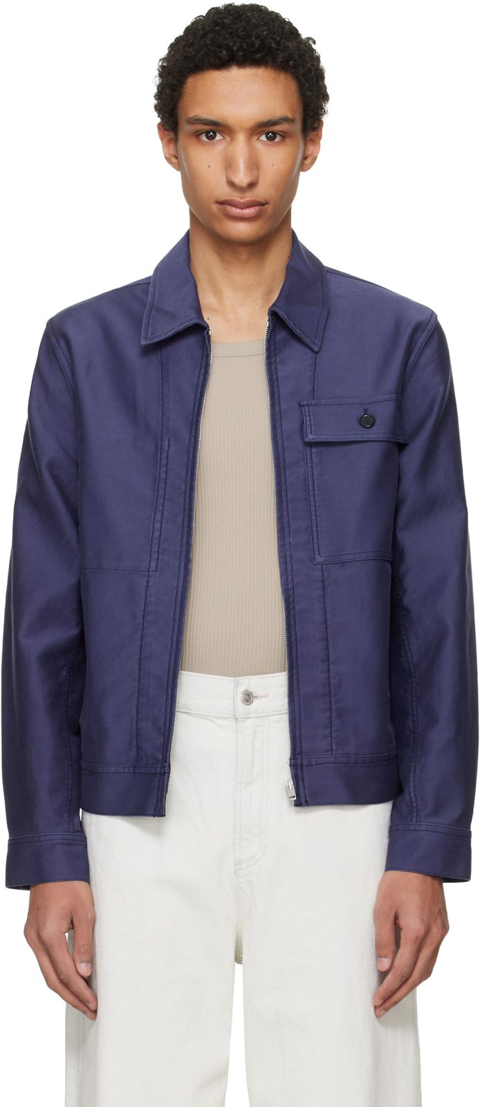 Blue Victor Jacket 261252M180023