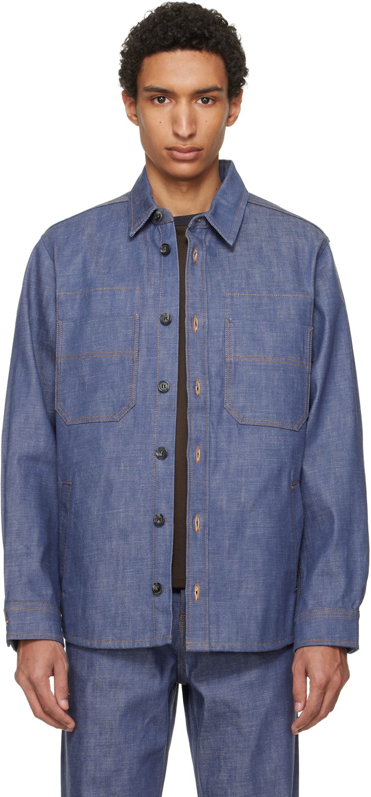 Blue Noah Denim Jacket 261252M177009