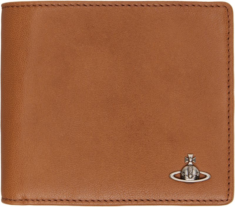 Brown Coin Pocket Man Wallet 261314M164041