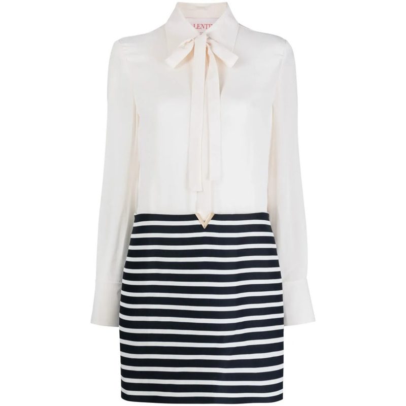 Garavani Shirt Mini Dress_White