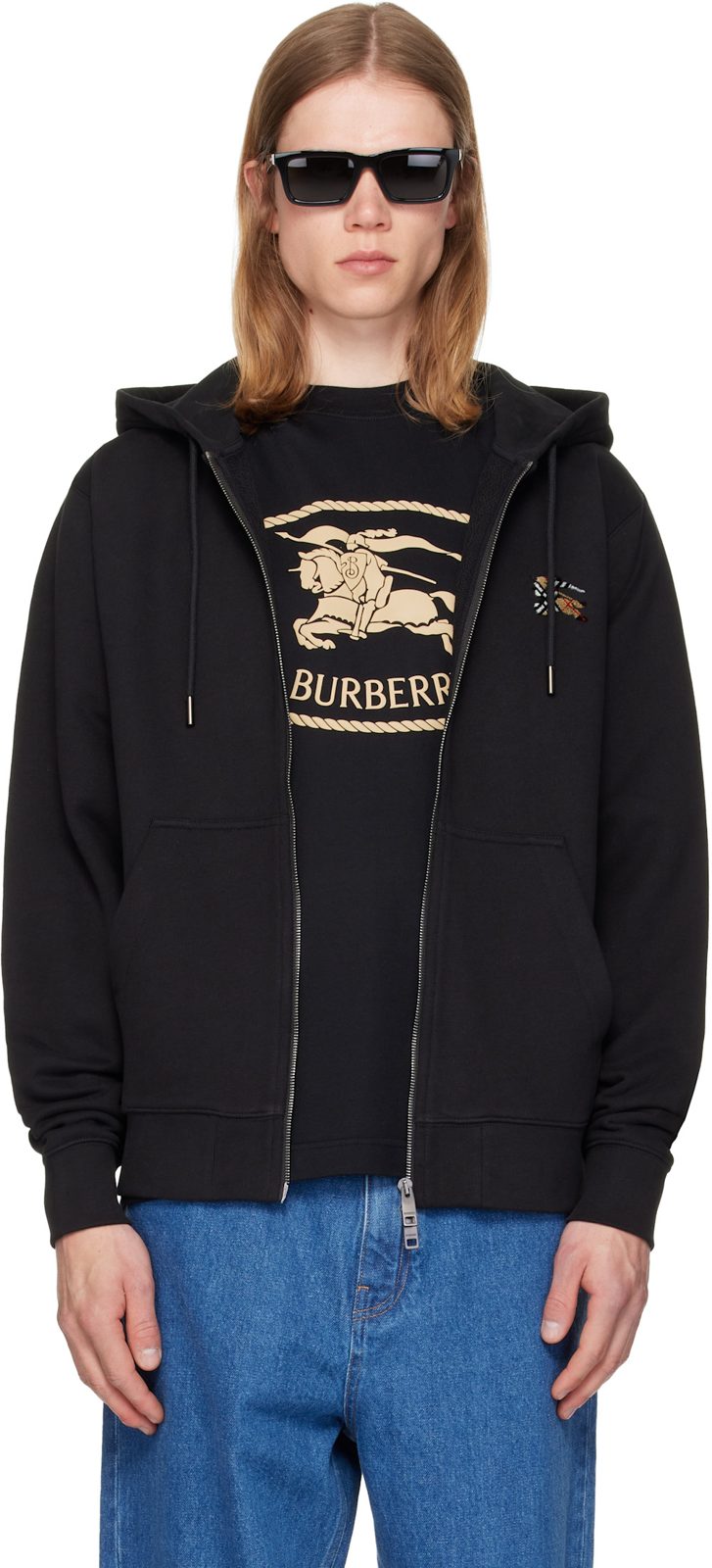 Black EKD Hoodie 262376M202000