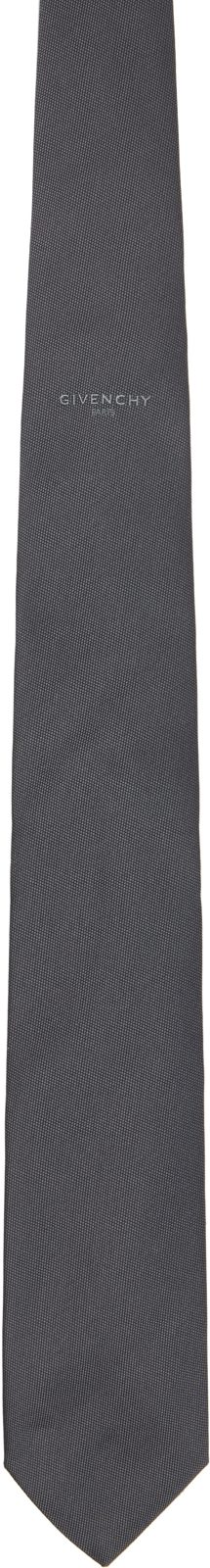 Gray Paris Silk Jacquard Tie 262278M158001