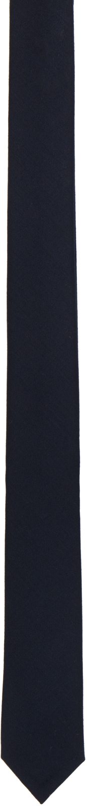 Navy Twill Classic Tie 262381M158003