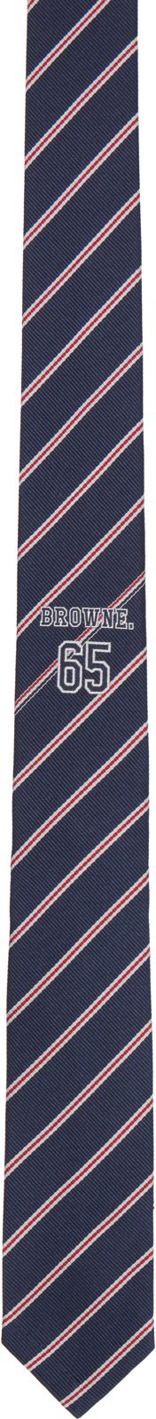 Navy Jacquard Browne 65 Tie 262381M158000