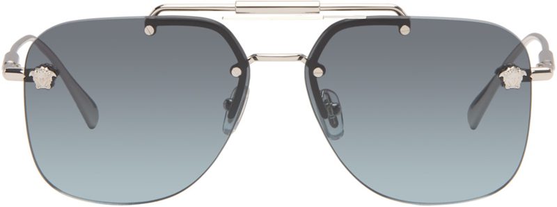 Silver Medusa Sunglasses 262404F005033