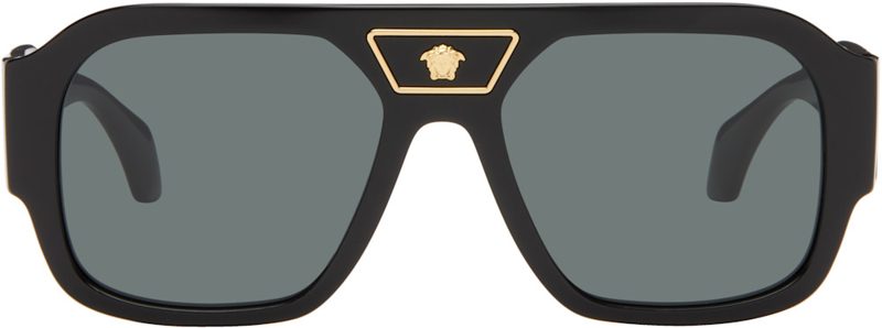 Black Medusa Sunglasses 262404M134008