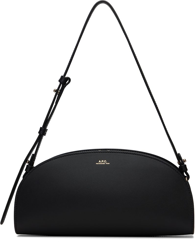 Black Demi-Lune Shoulder Bag 262252F048014
