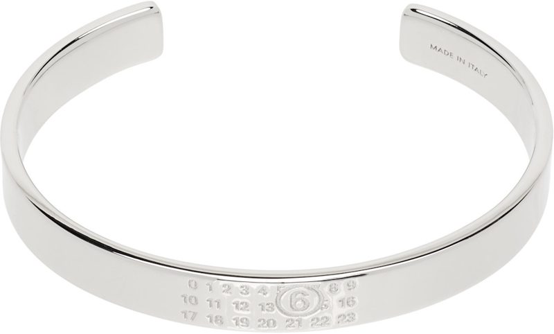 Numeric Minimal Signature Cuff Bracelet 262188F020006