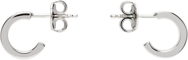 Numeric Minimal Signature Hoop Earrings 262188F022002