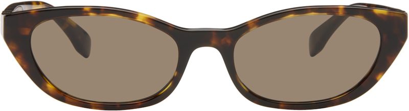Brown Baguette Sunglasses 262693F005024