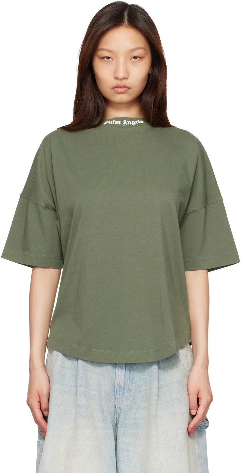 Khaki Classic Logo Over T-shirt 261695F110008