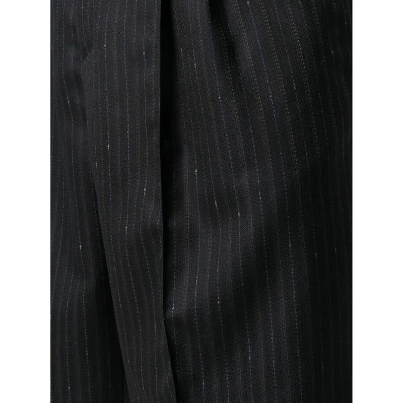 Striped Tailored Shorts_Blue