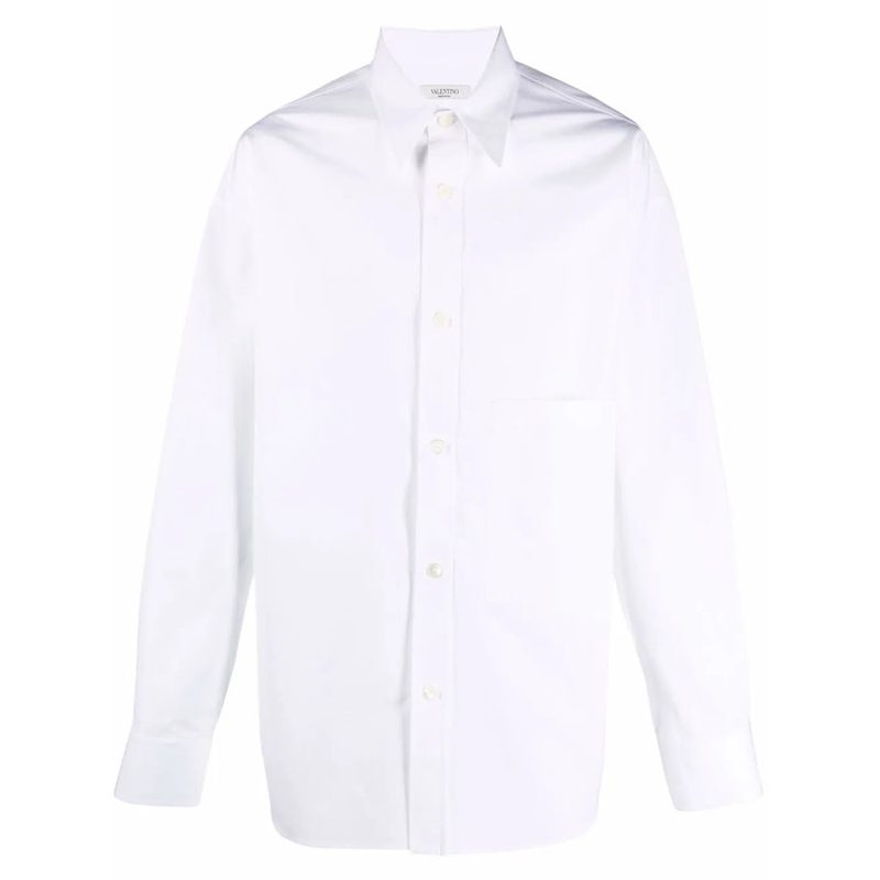 Garavani Patch Pocket Shirt_White