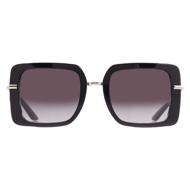 Dolce & Gabbana Grey Gradient Square Ladies Sunglasses DG4491 33728G 52