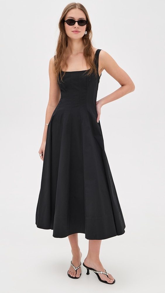 STAUD Wells Dress_Black