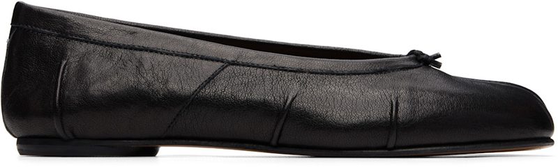 Black Tabi New Ballerina Flats 262168F118002