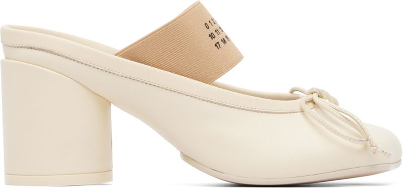 오프화이트 Anatomic Numeric Heels 262188F122005