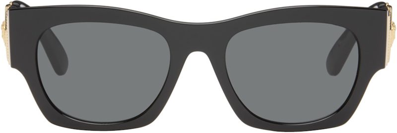 Black Medusa Biggie Sunglasses 262404M134033