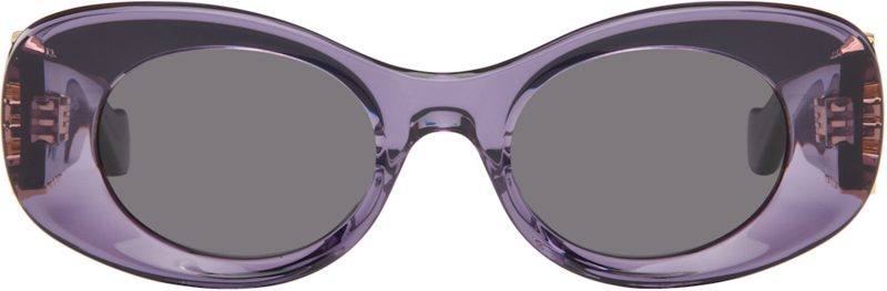 Purple Anagram Sunglasses 262677M134017