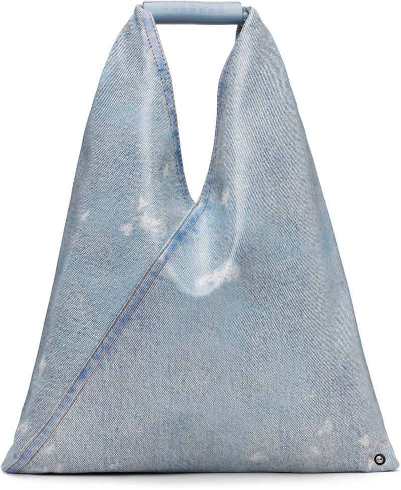 Blue Small Triangle Tote 261188F049014