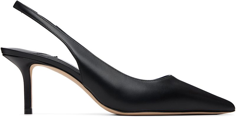 Black Love Sling Back 65 Heels 262528F122017
