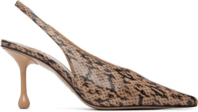 Beige Isa 80 Heels 262528F122013