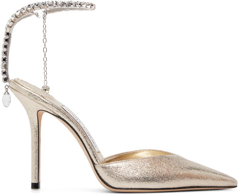 Gold Saeda 100 Heels 262528F122036